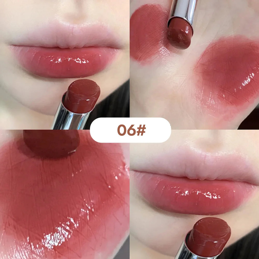 Silky Glossy Lipstick Gege Bear Pump Lips Moisture Water Bomb Comfortable