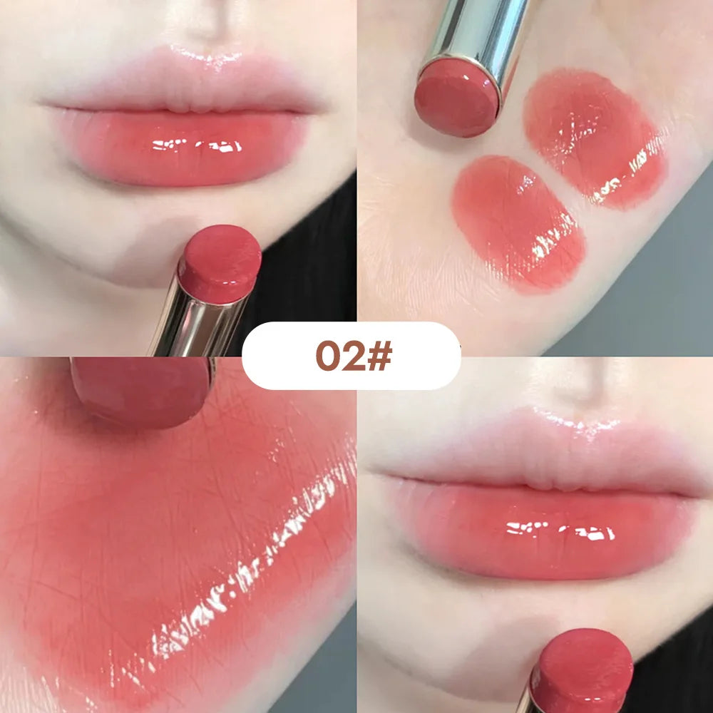 Silky Glossy Lipstick Gege Bear Pump Lips Moisture Water Bomb Comfortable