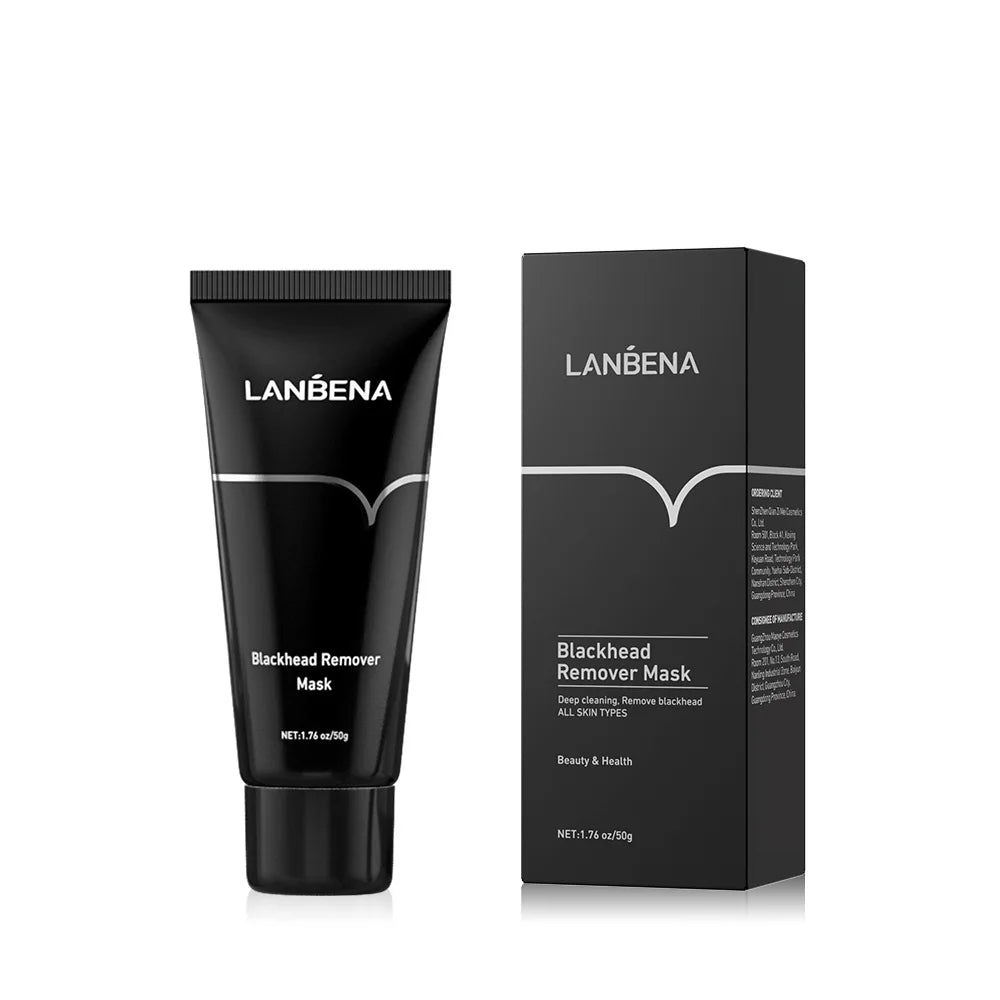 LANBENA Remove Blackhead Face Mask Shrinking Pore Deep Cleaning Nose Facial Mask Improve Rough Acne Treatment Beauty Skin Care