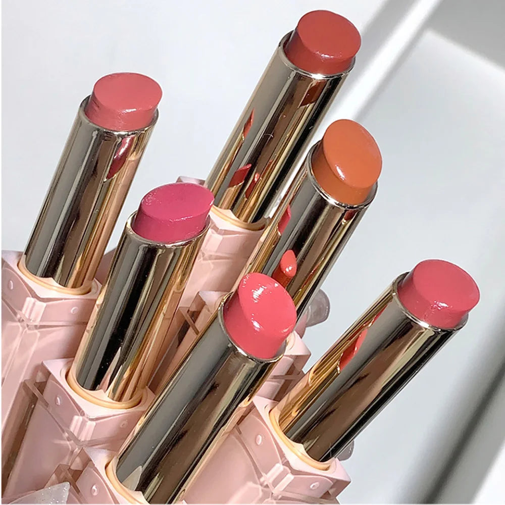 Silky Glossy Lipstick Gege Bear Pump Lips Moisture Water Bomb Comfortable