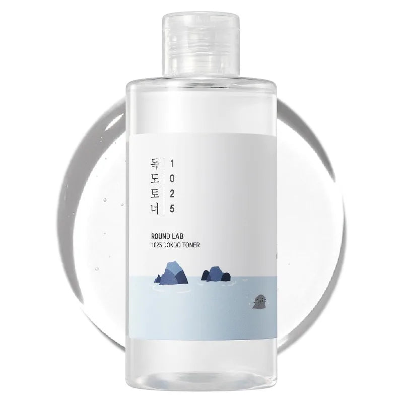 Korean Skin Care ROUND LAB 1025 Dokdo Toner Gentle Exfoliating Facial Toner Deep Sea Water for Moisturization 200ml