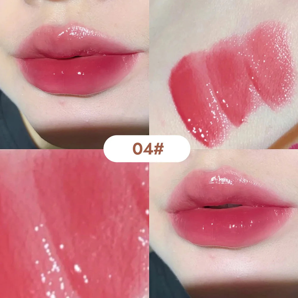 Silky Glossy Lipstick Gege Bear Pump Lips Moisture Water Bomb Comfortable