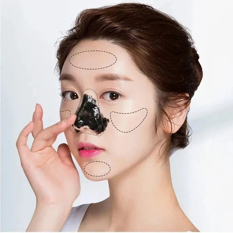 LANBENA Remove Blackhead Face Mask Shrinking Pore Deep Cleaning Nose Facial Mask Improve Rough Acne Treatment Beauty Skin Care