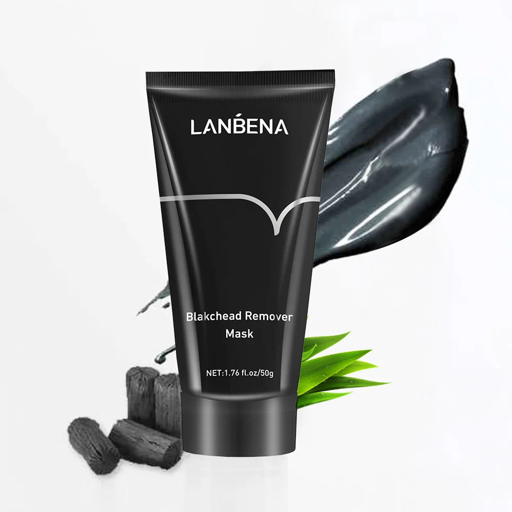 LANBENA Remove Blackhead Face Mask Shrinking Pore Deep Cleaning Nose Facial Mask Improve Rough Acne Treatment Beauty Skin Care