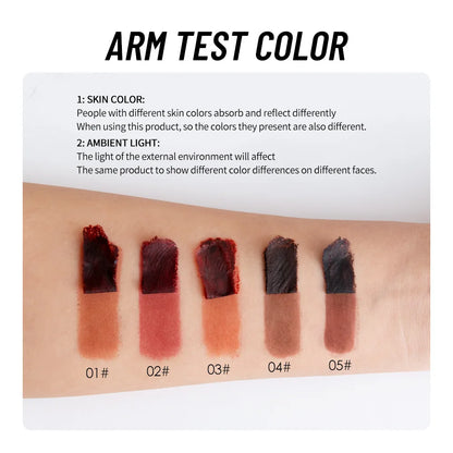 5pcs Peel Off Lip Liner Pen Set, Long-lasting Waterproof & Smudge-proof Peel Off Lip Liner Stain,Peel Off Lipstick Natural Lip