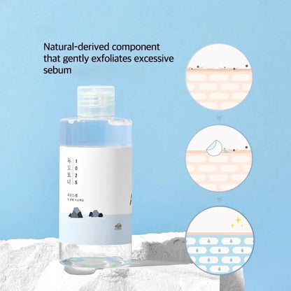 Korean Skin Care ROUND LAB 1025 Dokdo Toner Gentle Exfoliating Facial Toner Deep Sea Water for Moisturization 200ml